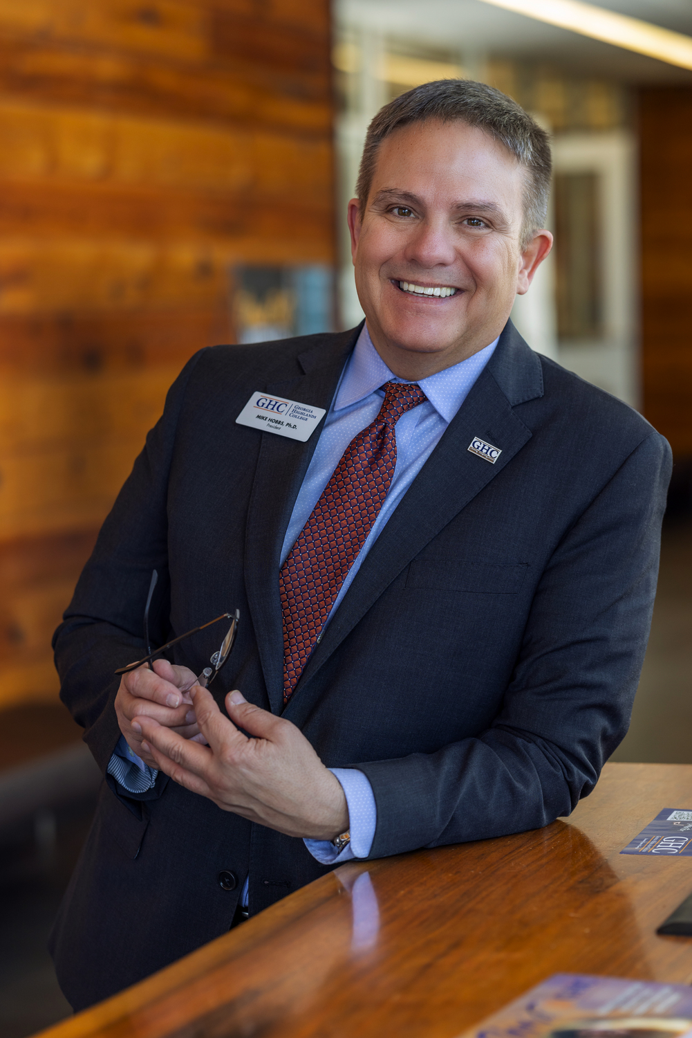 GHC PRESIDENT MIKE HOBBS CHOSEN BY STUDENTS FOR NATIONAL PARAGON AWARD