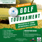 SPORTS HALL OF FAME GOLF TOURNAMENT SET FOR FRIDAY, SEPTEMBER 27TH