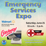 EMERGENCY SERVICES EXPO SET FOR SATURDAY