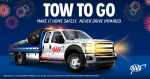 AAA ACTIVATES ‘TOW TO GO’ TO PREVENT IMPAIRED DRIVING DURING INDEPENDENCE DAY WEEKEND