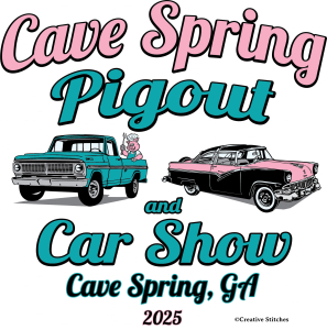 CAVE SPRING PIG-OUT BBQ COOKOFF AND CAR SHOW SET FOR THIS SATURDAY
