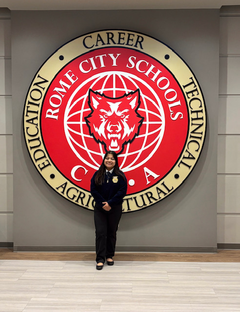 ROME HIGH’S LILIA MENDEZ-PAIZ SELECTED AS A NATIONAL FFA IN THE USA REPORTER