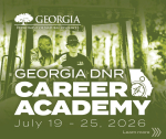 GEORGIA DNR OPENS APPLICATION PERIOD FOR 2026 CAREER ACADEMY