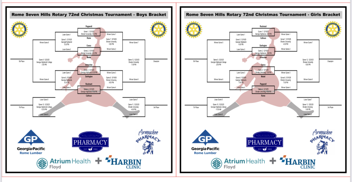 BRACKETS HAVE BEEN RELEASED FOR THIS YEAR’S CHRISTMAS TOURNAMENT