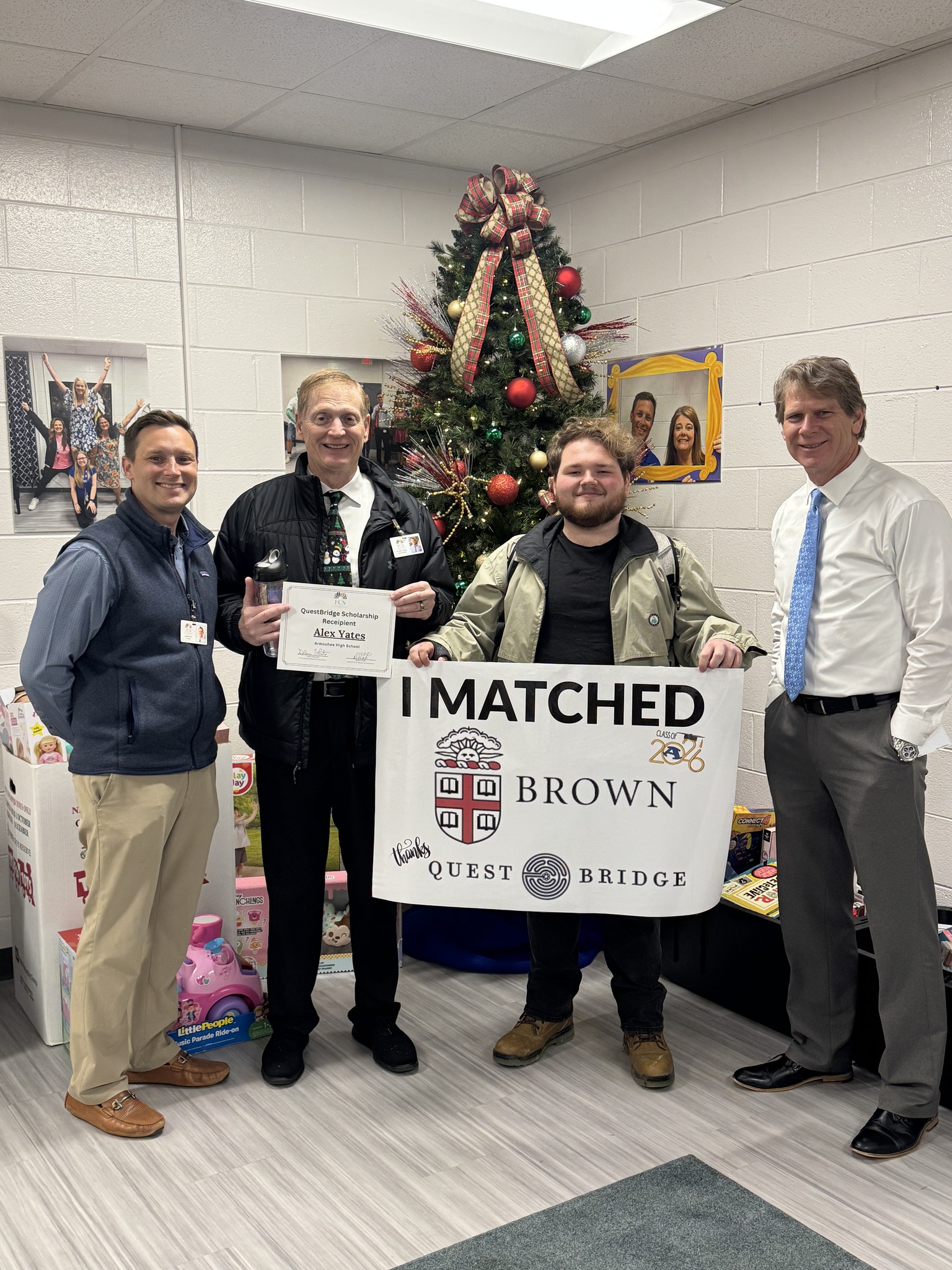 ARMUCHEE HIGH’S ALEXANDER YATES EARNS FULL QUESTBRIDGE SCHOLARSHIP TO BROWN UNIVERSITY