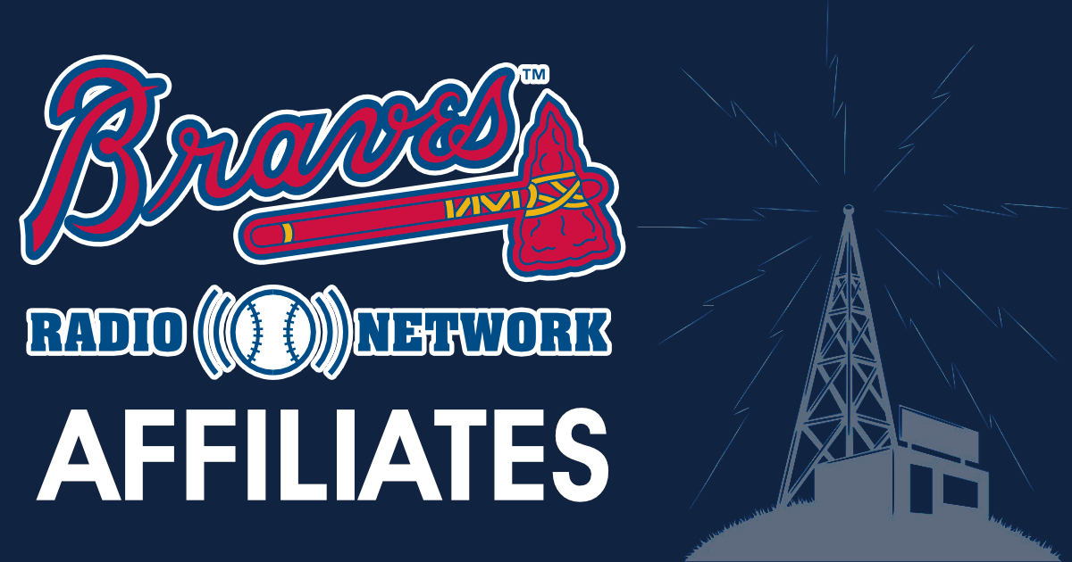 Braves Radio Network Affiliates Sports Radio Station Atlanta