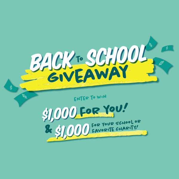 ROCKET 95.1 “BACK TO SCHOOL GIVEAWAY”