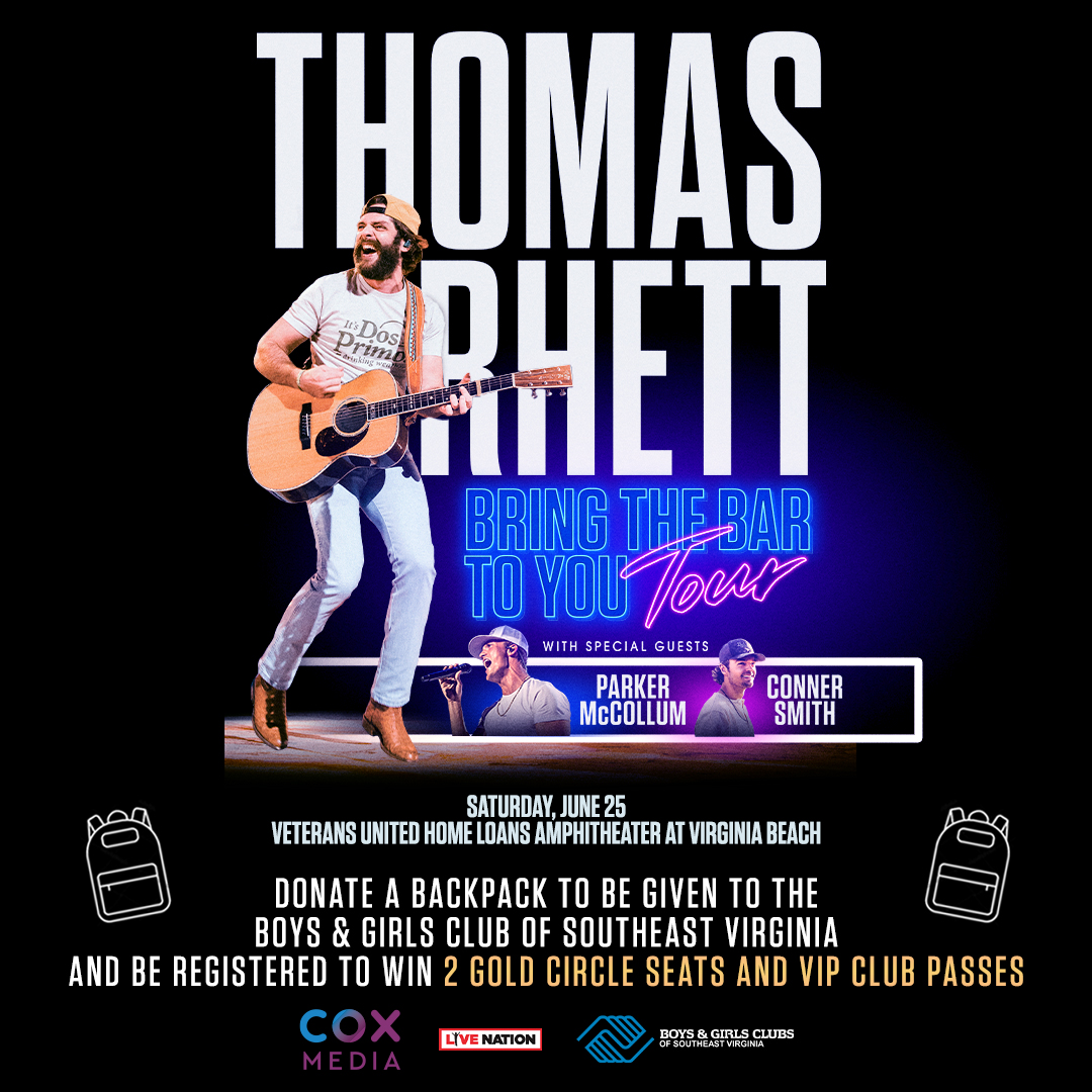 You Could Win Upgraded Tickets to Thomas Rhett With a Boys & Girls Club