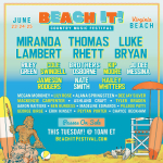 Luke Bryan, Miranda Lambert, Thomas Rhett, and More to Play ‘Beach it’ Music Festival