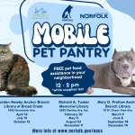 Norfolk Animal Care Center’s Mobile Pet Pantry Delivers Support to Local Residents