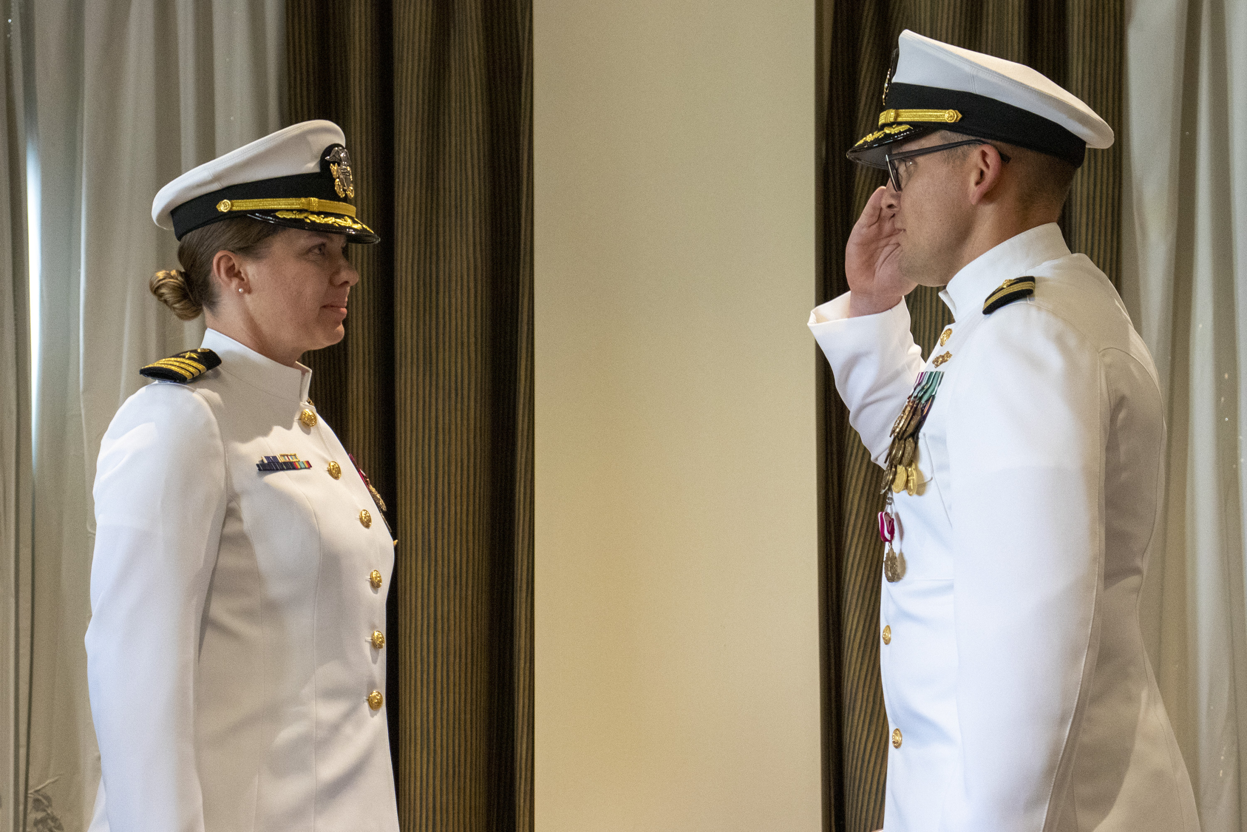 Chesapeake native turns over command at Strike Group Oceanography Team Norfolk
