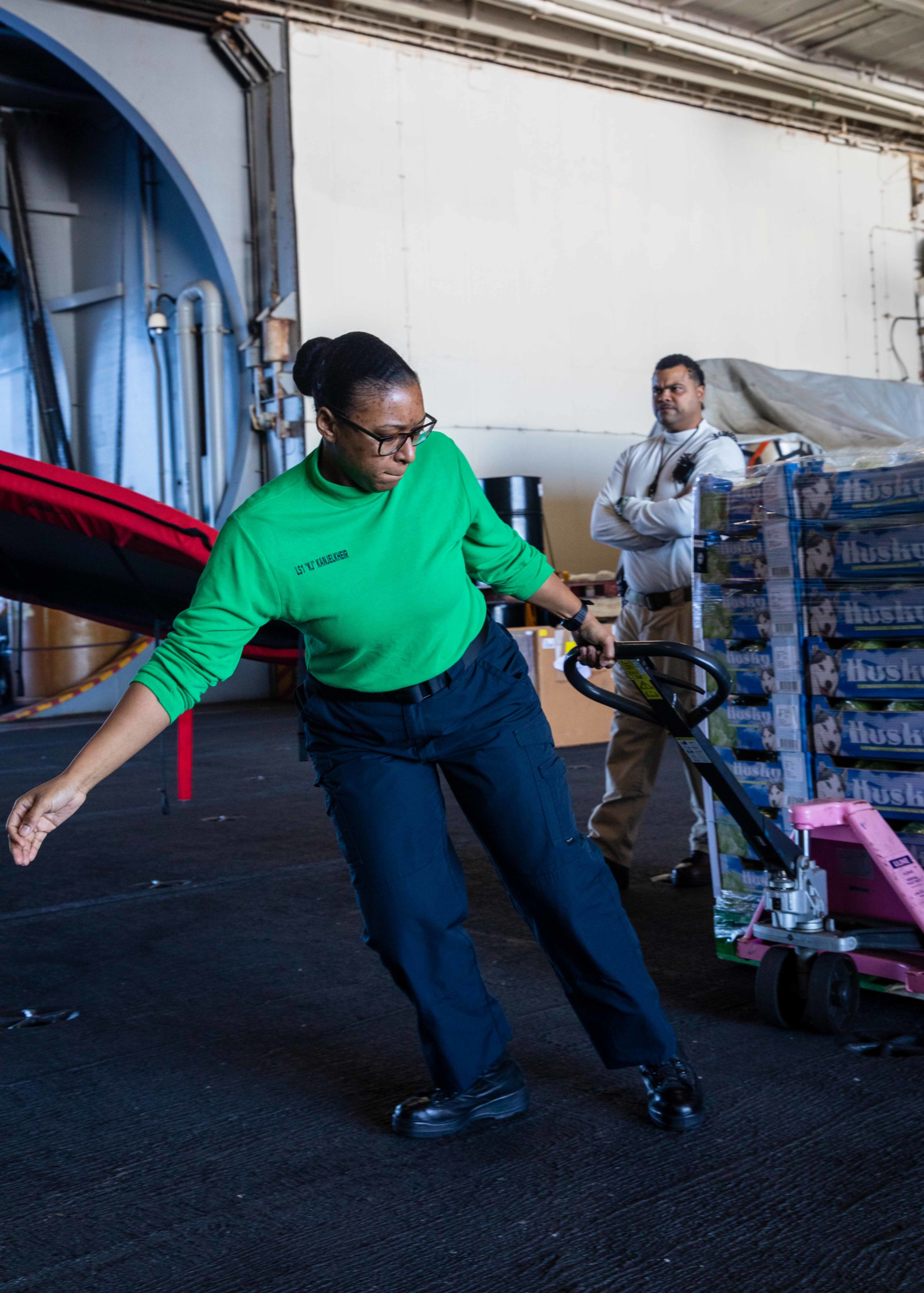 Norfolk Native Serves Aboard Nimitz-class aircraft carrier USS George H.W. Bush (CVN 77)