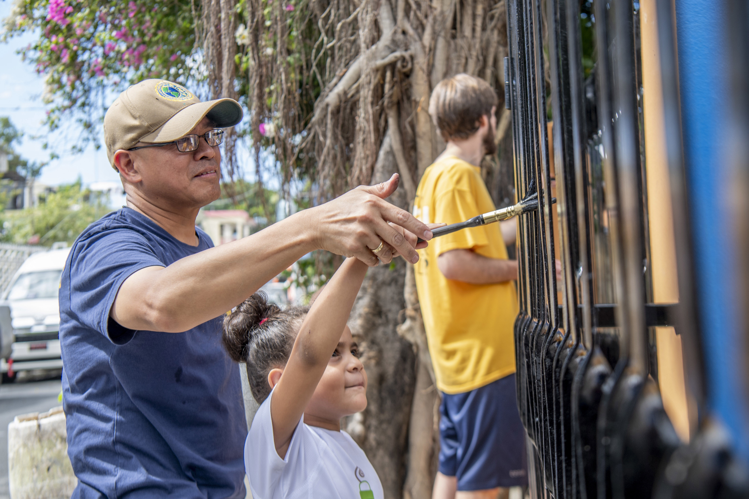 Norfolk native volunteers during Continuing Promise 2022.  