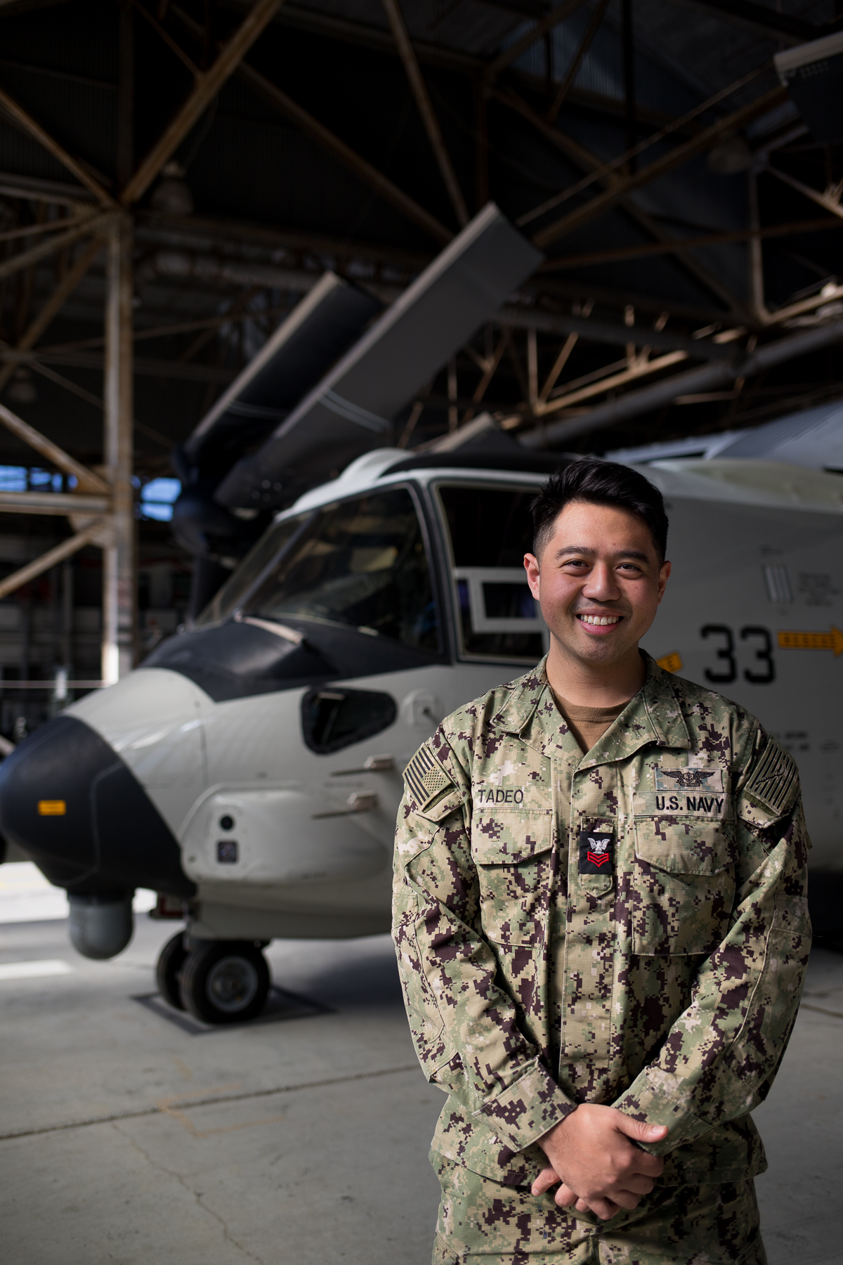 Virginia Beach native serves with one of the Navy’s newest tilt-rotor aircraft squadrons