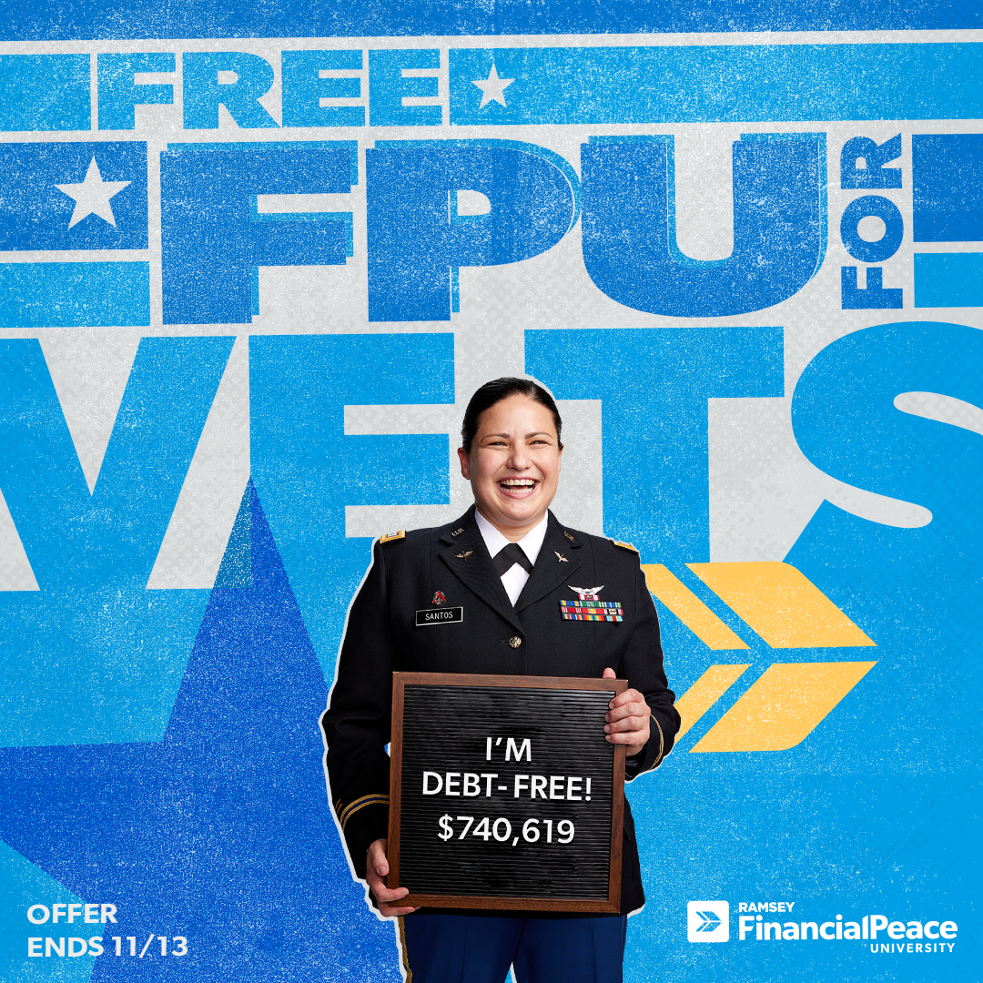 Veterans Day — Financial Peace University Giveaway