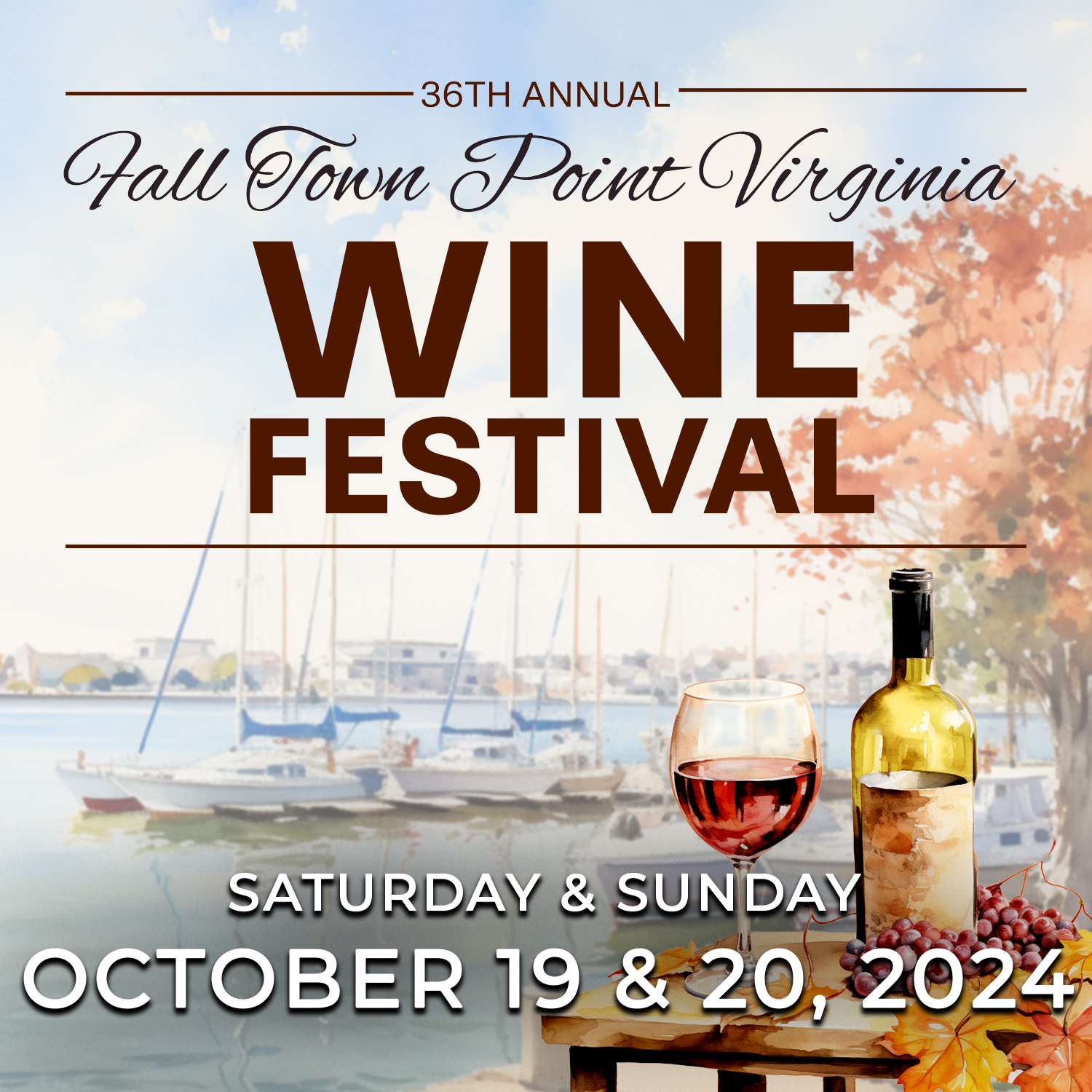 Town Point Virginia Fall Wine Festival