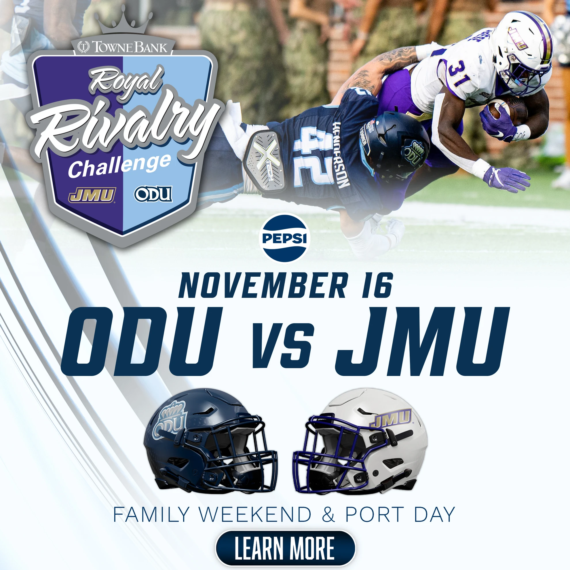 ODU Football vs. JMU: Family Weekend