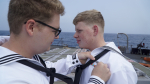 Virginia Beach Native Receives Surface Warfare Specialist Insignia Aboard USS James E. Williams