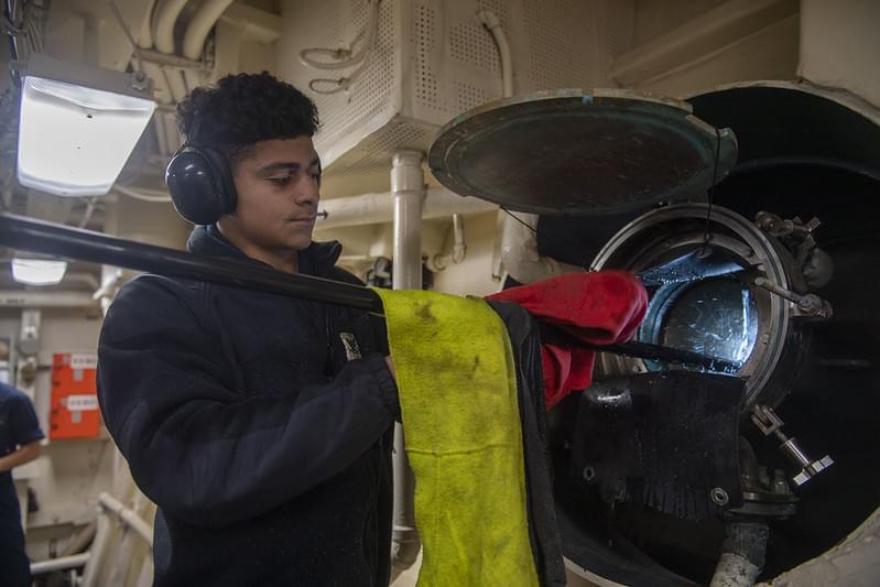 Newport News Sailor serves aboard U.S. Navy warship