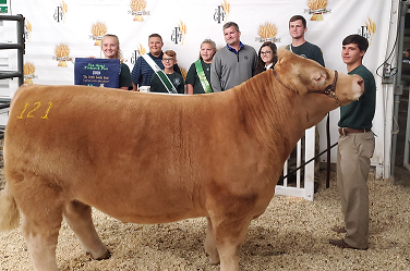 Grand Champion Steer Sells for $8,500 at FFA/4-H Beef, Sheep and Swine Auction Grand Champion Steer Sells for $8,500 at FFA/4-H Beef, Sheep and Swine Auction