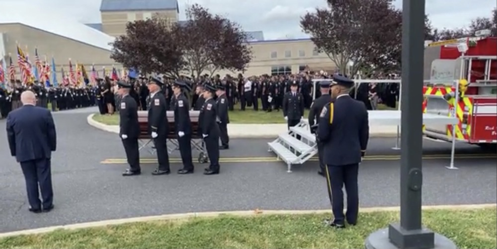 Many Gather At Funeral For Fallen Frederick County Firefighter On Tuesday