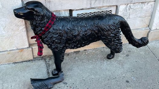 Suspect Arrested In Dog Statue Vandalism In Downtown Frederick