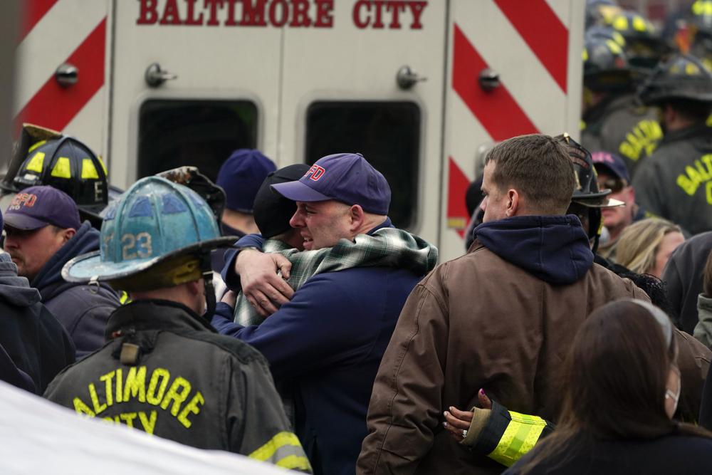 Three Baltimore City Fire Fighters  Die Fighting A Rowhouse Blaze