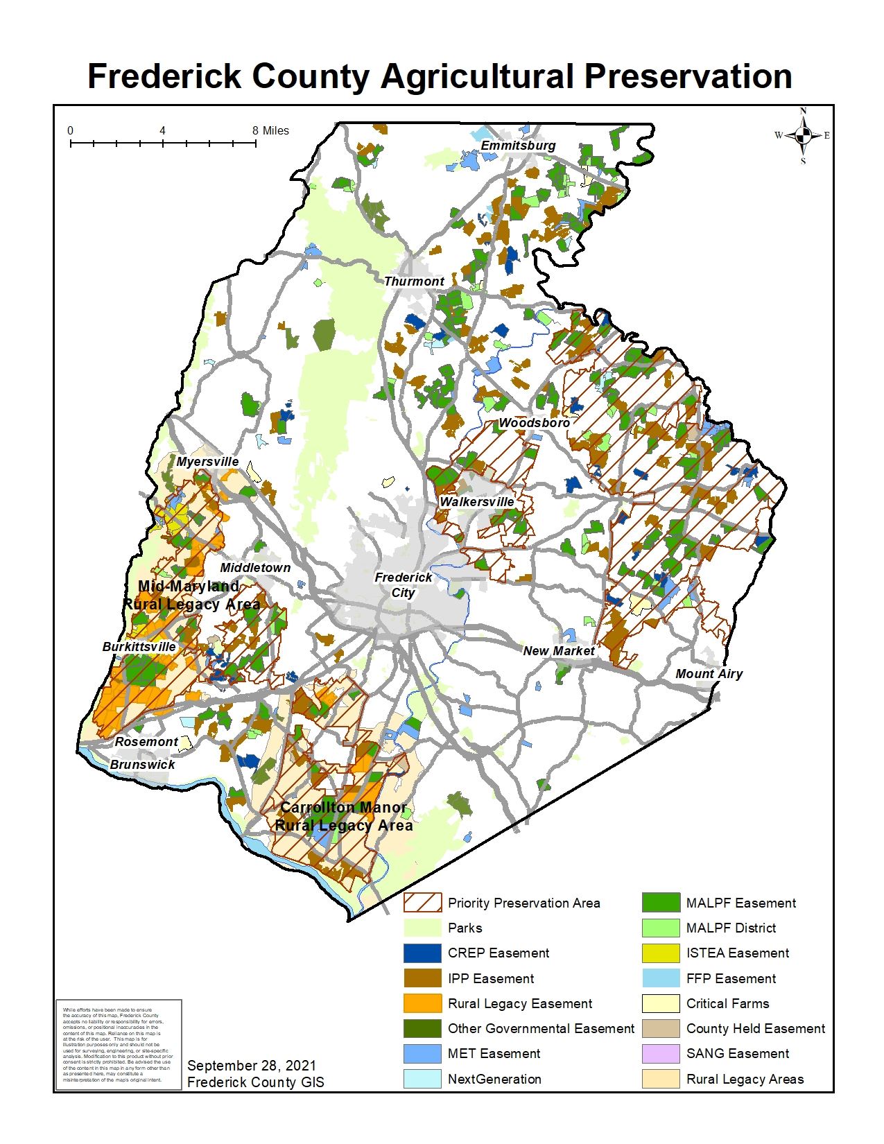 Frederick County Accepting Applications for Md.  Agricultural Land Preservation Foundation Program