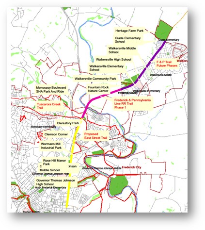 Frederick County Receives Grant To Construct F&PL Trail