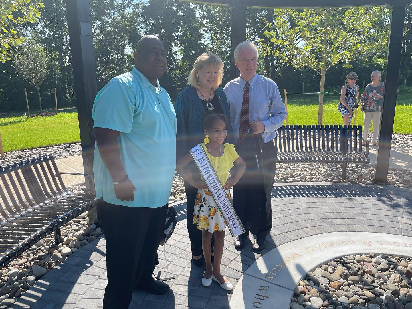 Frederick County COVID-19 Memorial Unveiled In Utica Park