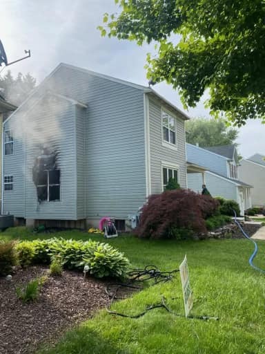 House In Carroll County Damaged By Fire House In Carroll County Damaged By Fire