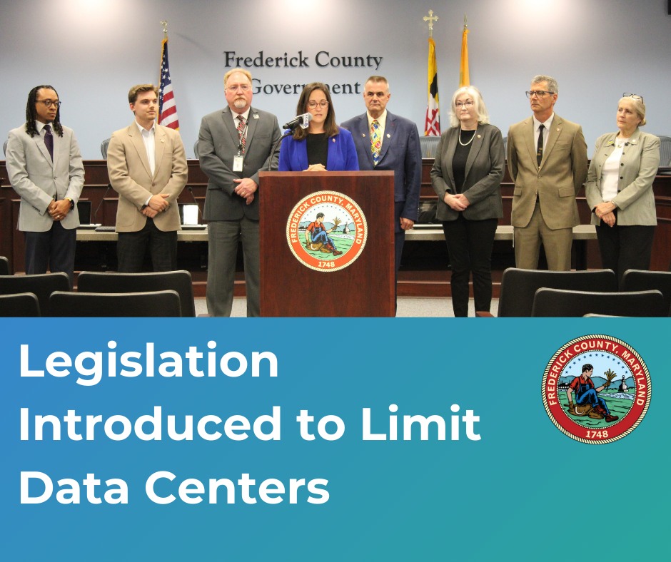 Legislation To Limit Data Centers In Frederick County Introduced On Tuesday Legislation To Limit Data Centers In Frederick County Introduced On Tuesday