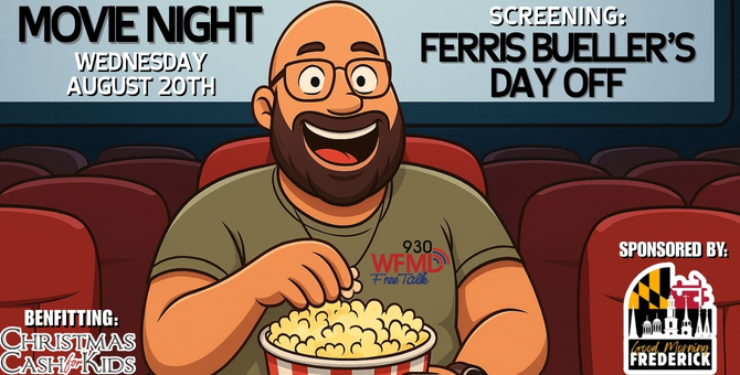 WFMD Movie Night for Christmas Cash for Kids