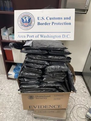 Las Vegas Woman Arrested After Dulles CBP Officers Intercept 59 Pounds Of Germany-bound Marijuana