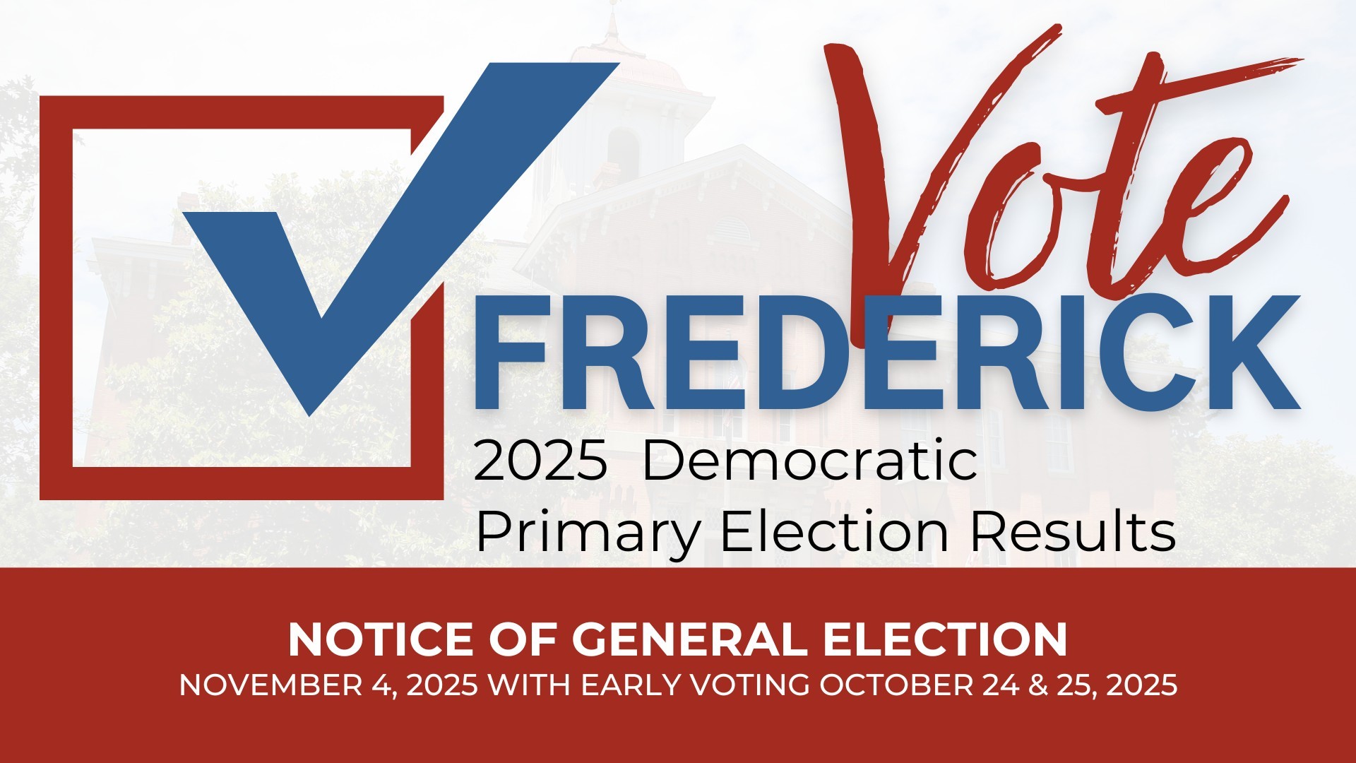 O’Connor Wins Democratic Primary for Frederick Mayor; Council Races Take Shape