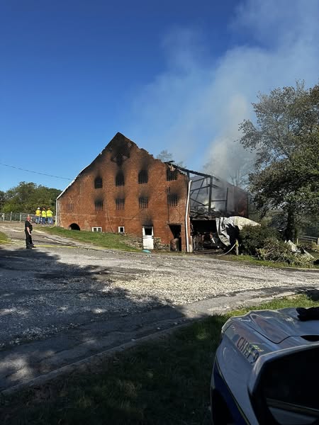 Four Horses Die In Barn Fire Sunday Near Westminster Four Horses Die In Barn Fire Sunday Near Westminster