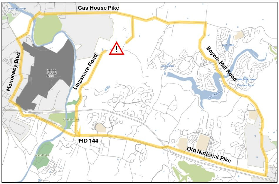 Linganore Rd To Be Closed Starting On Or Before Oct. 8th Linganore Rd To Be Closed Starting On Or Before Oct. 8th
