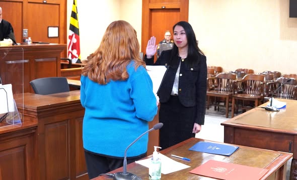 New Deputy State’s Attorney For The Frederick County State’s Attorney’s Office Sworn In