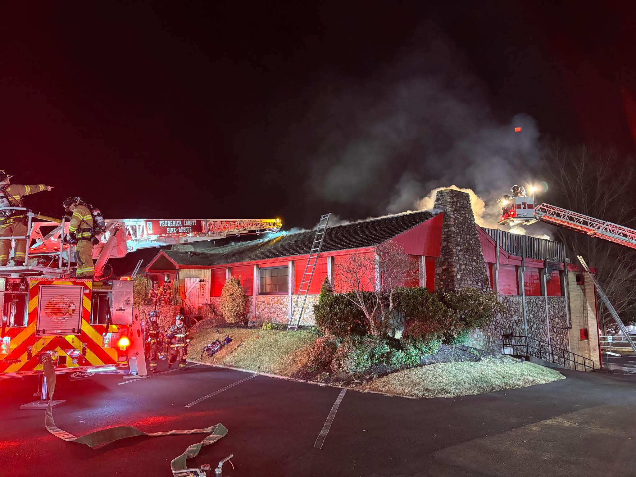 Red Horse In Frederick Severely Damaged By Fire