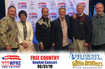 WFRE with Gatlin Brothers and Lee Greenwood