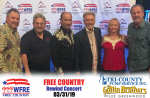 WFRE with Gatlin Brothers and Lee Greenwood