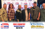 WFRE with Gatlin Brothers and Lee Greenwood