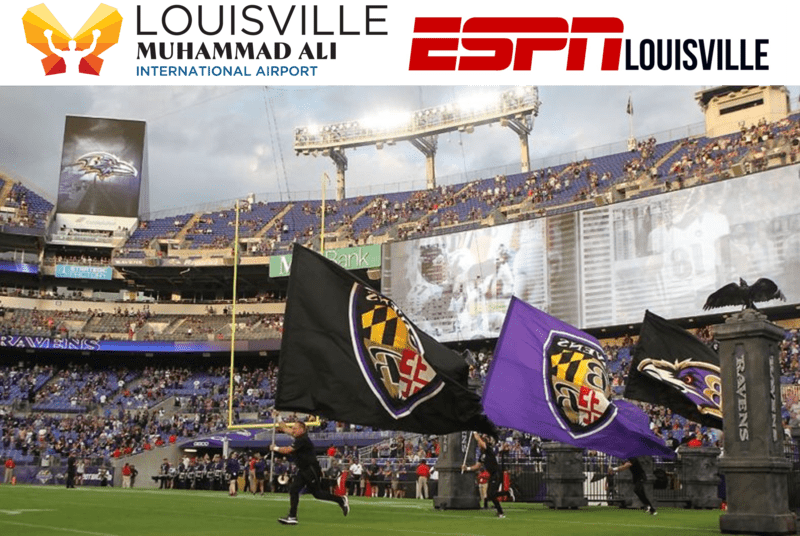  Fly Louisville Flight + Tickets to the Baltimore Ravens game