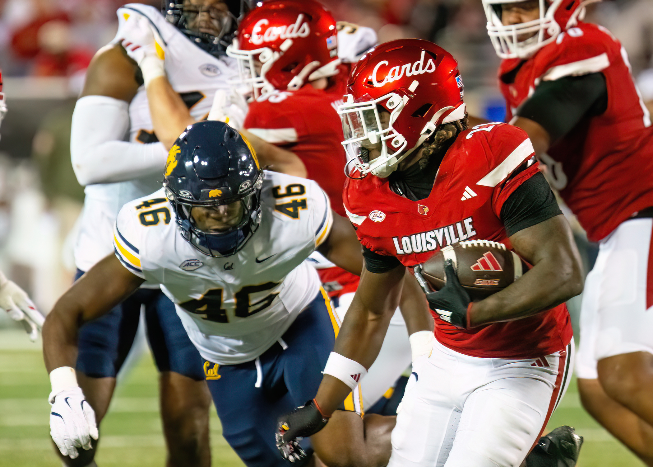 LOUISVILLE VS. CAL GAME PHOTOS
