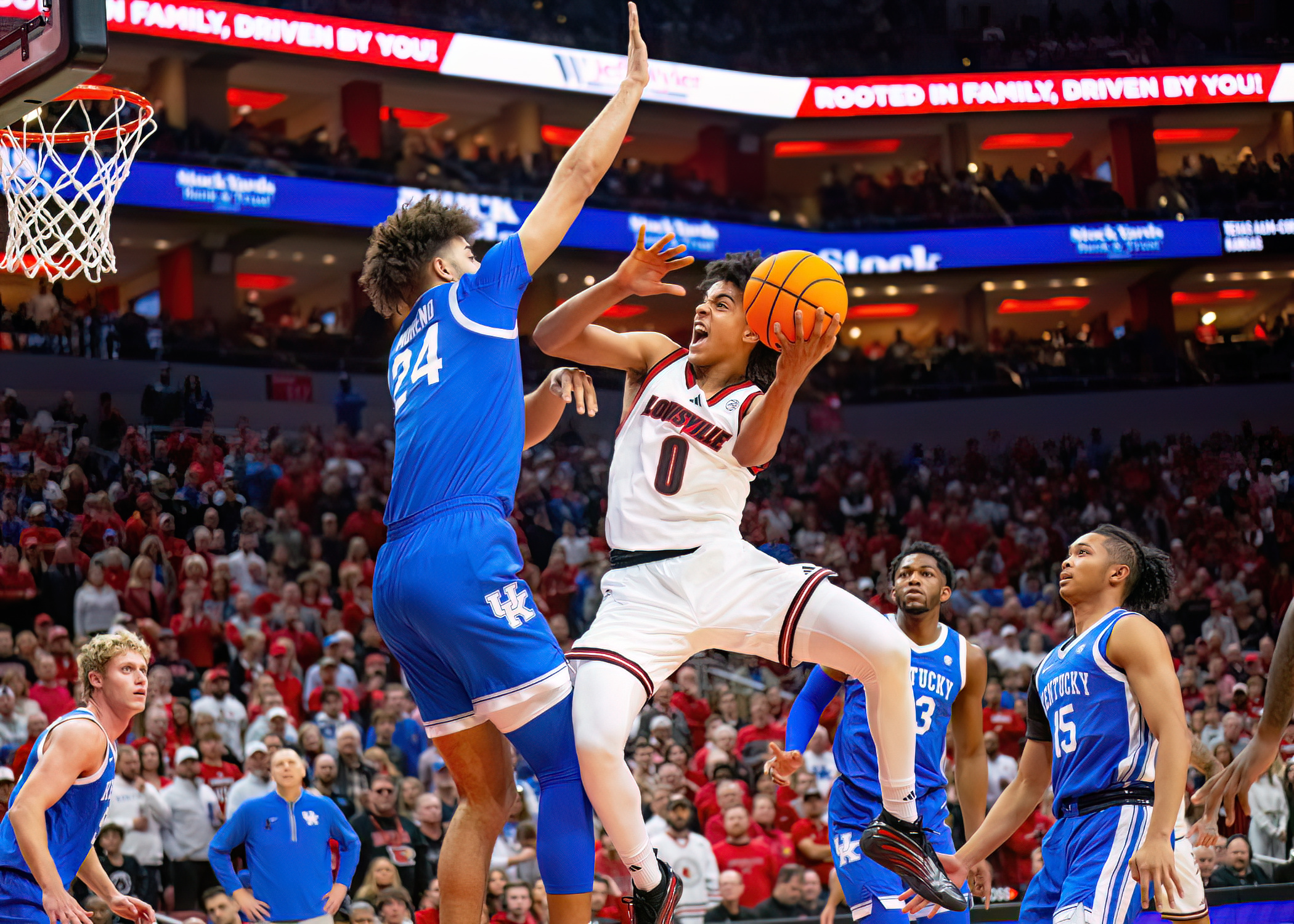 LOUISVILLE VS KENTUCKY GAME PHOTOS (Photos by:  Darrell Russell)