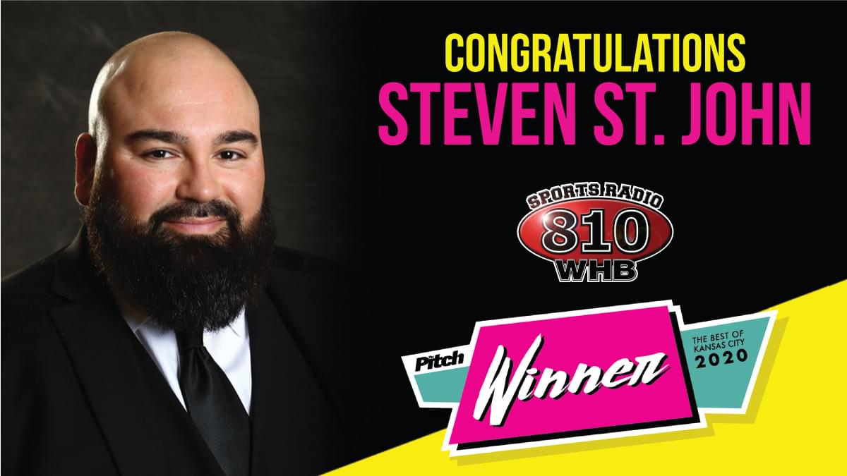 Steven St. John named Best Sports Talk Radio Host by The Pitch KC