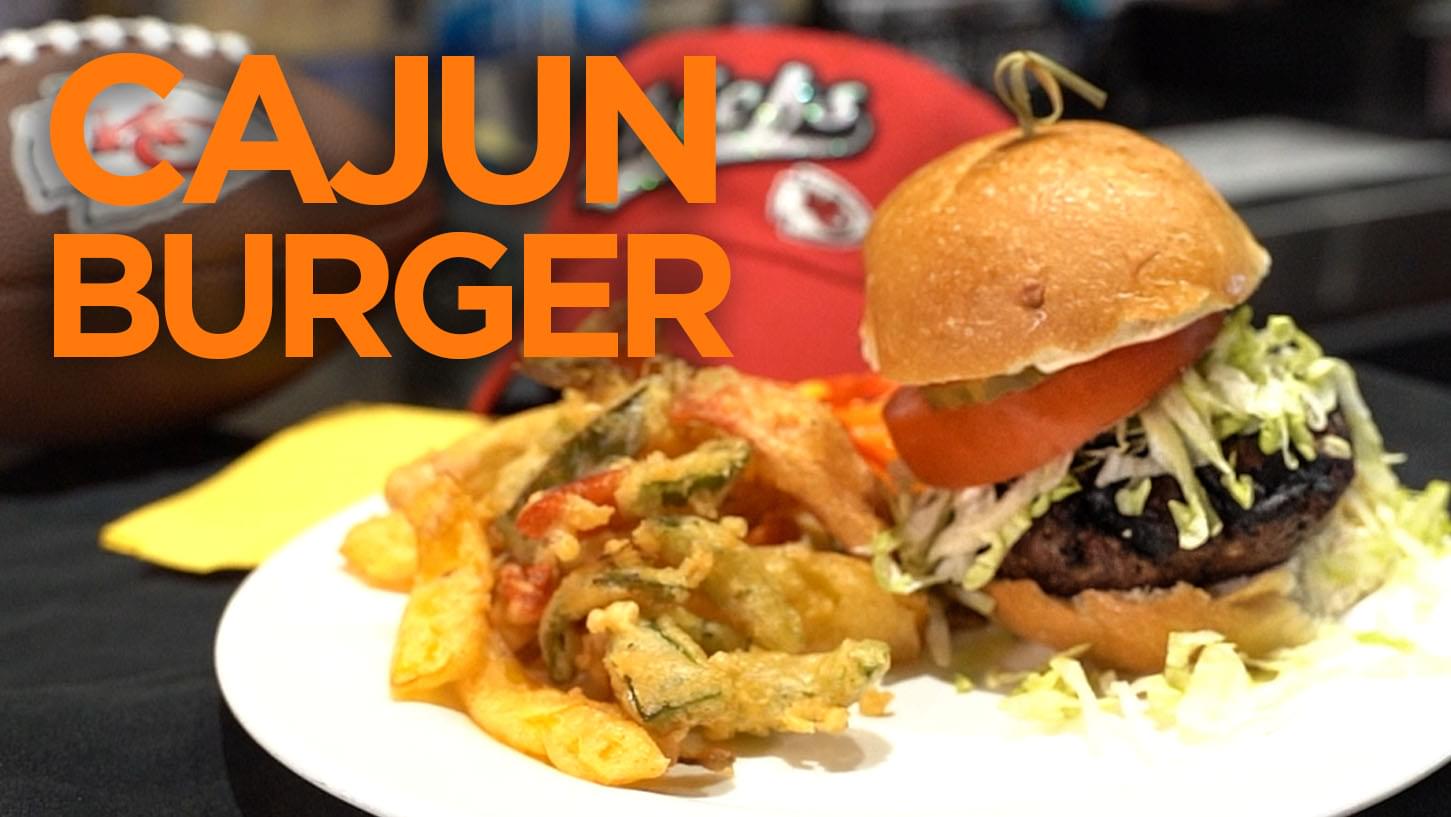 Hy-Vee Week 11 Burger of the Week: Cajun Burgers