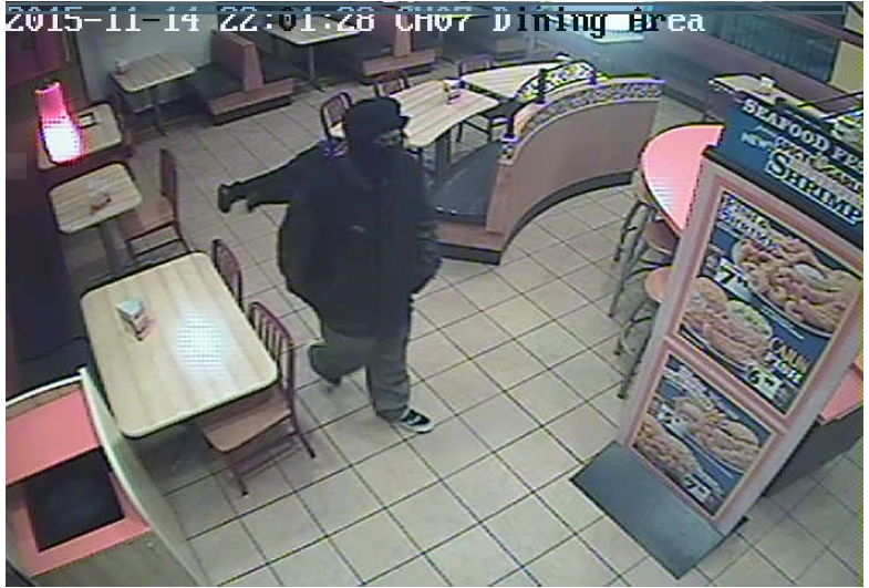 BPD SEEK POPEYE’S ROBBERY SUSPECT