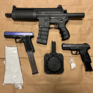 Man Arrested for Multiple Vehicle Pursuits, Drugs and Weapons Charges