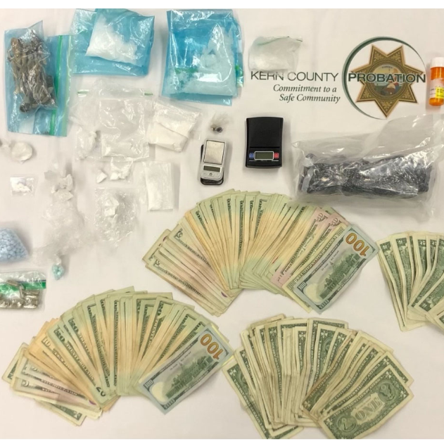 Bakersfield Man Arrested with Large Quantities of Meth